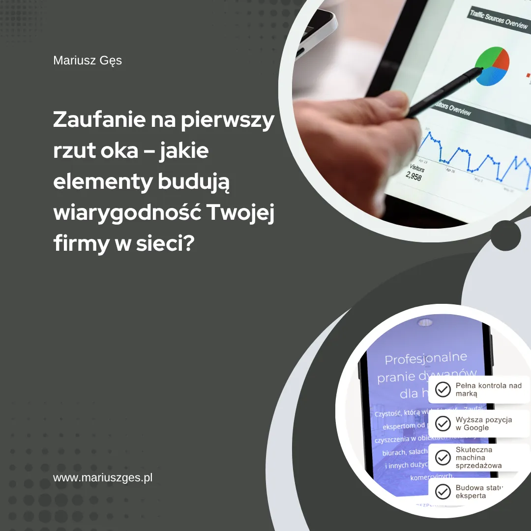 Zaufanie na&nbsp;pierwszy rzut oka – jakie elementy budują wiarygodność Twojej&nbsp;firmy w&nbsp;sieci?